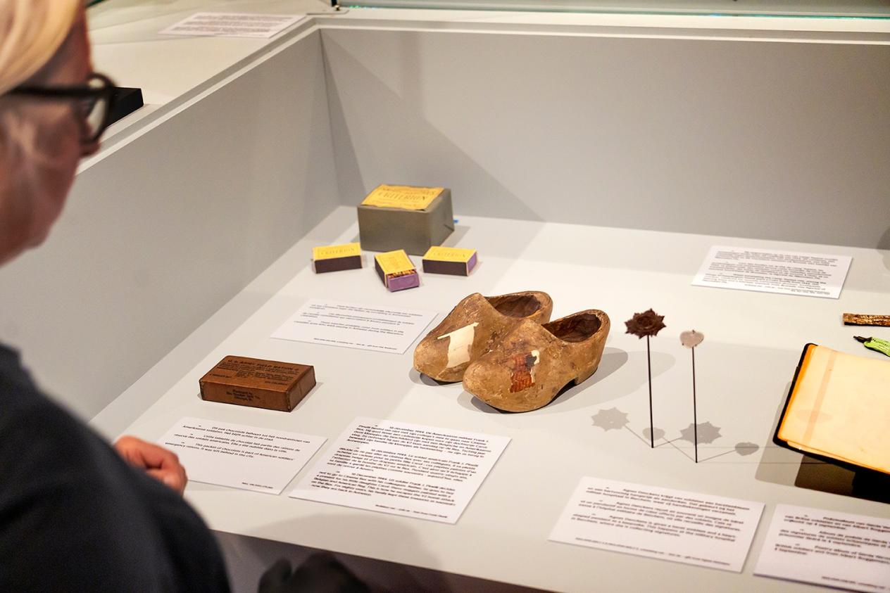 Klompjes in opstelling