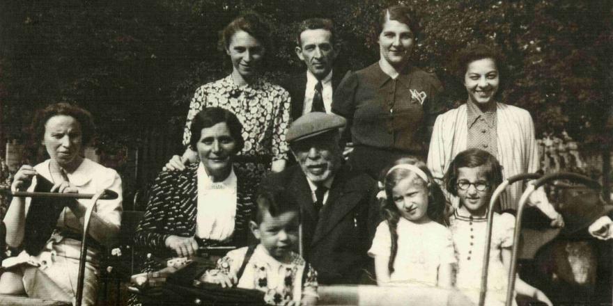 Historische familiefoto van de familie Roby Zahler