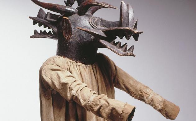 houten Afrikaans masker