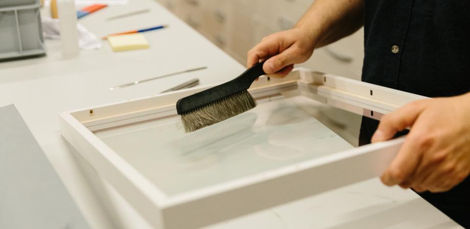 Medewerking is bezig met wissel