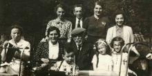 Historische familiefoto van de familie Roby Zahler